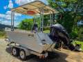 Polycraft 5.30 Warrior Centre Console on QLD registered Trailer