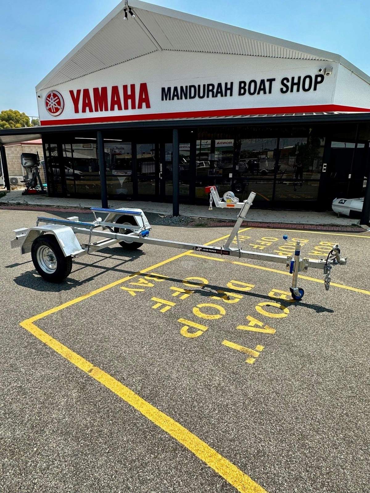 John Papas JPT82N Boat Trailer (Up to 4.2m)