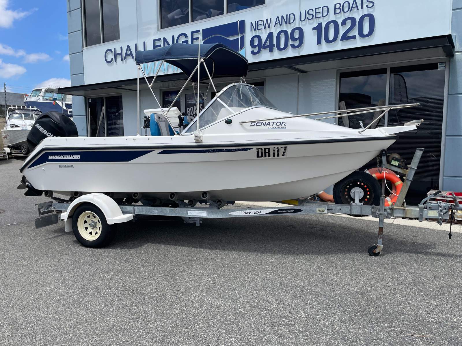 Quicksilver 530 Senator With Mercury 115HP 4 Stroke