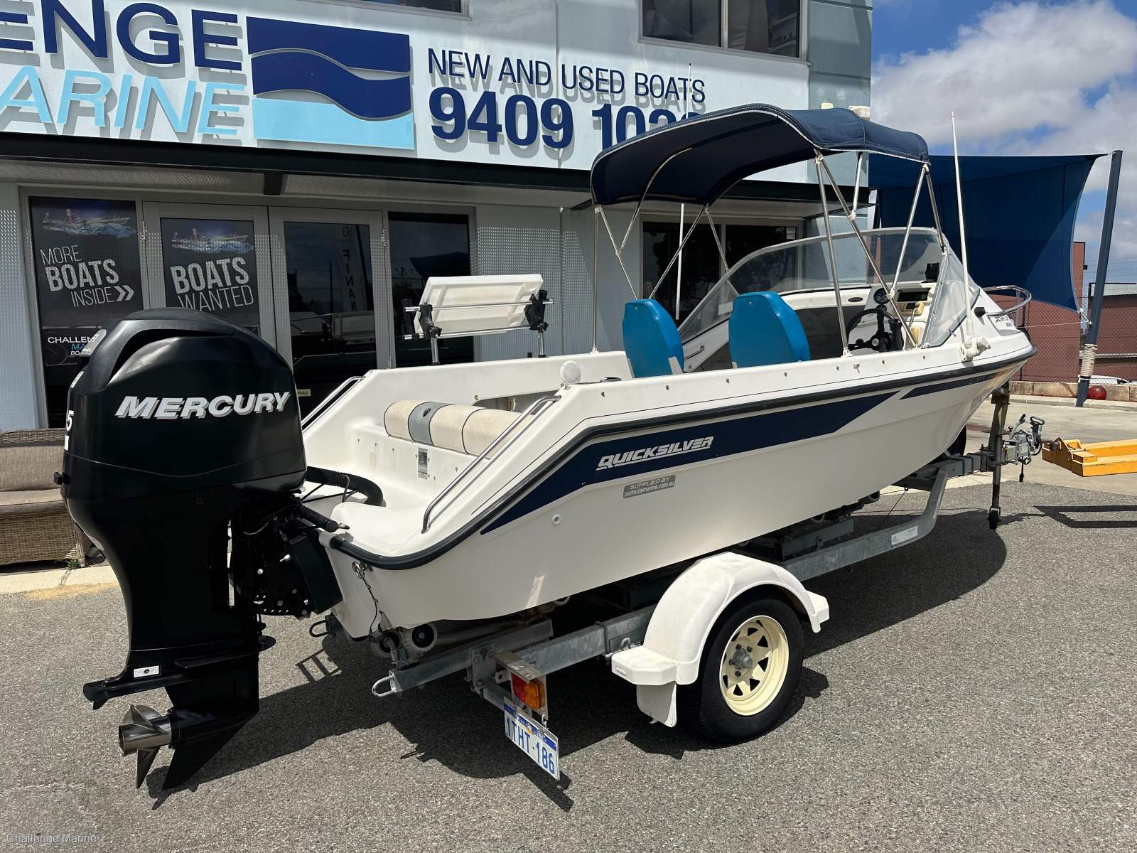 Quicksilver 530 Senator With Mercury 115HP 4 Stroke