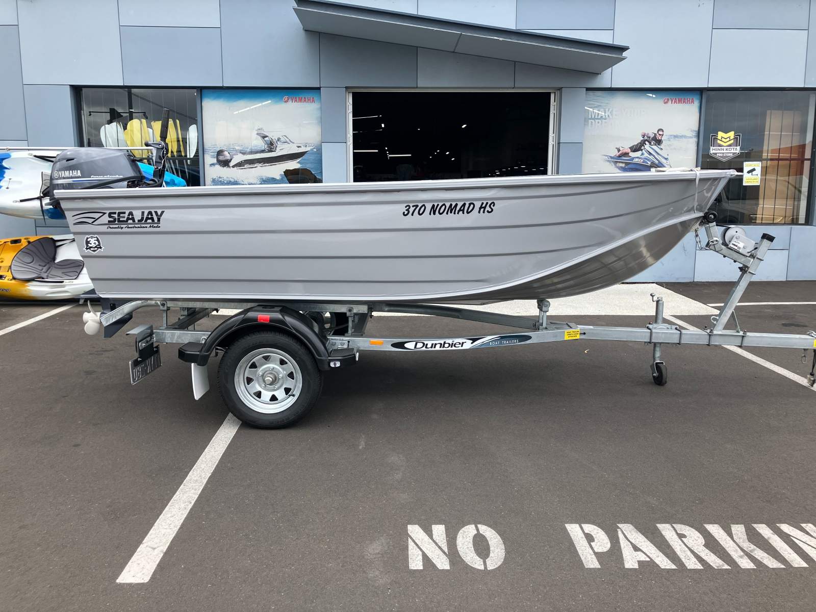 New Sea Jay 3.70 Nomad HS Boat, Motor, Trailer Package