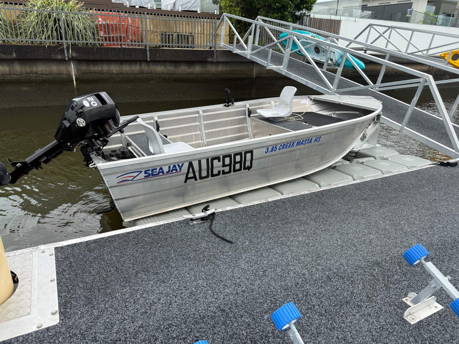 Sea Jay 3.85hs Creek Masta