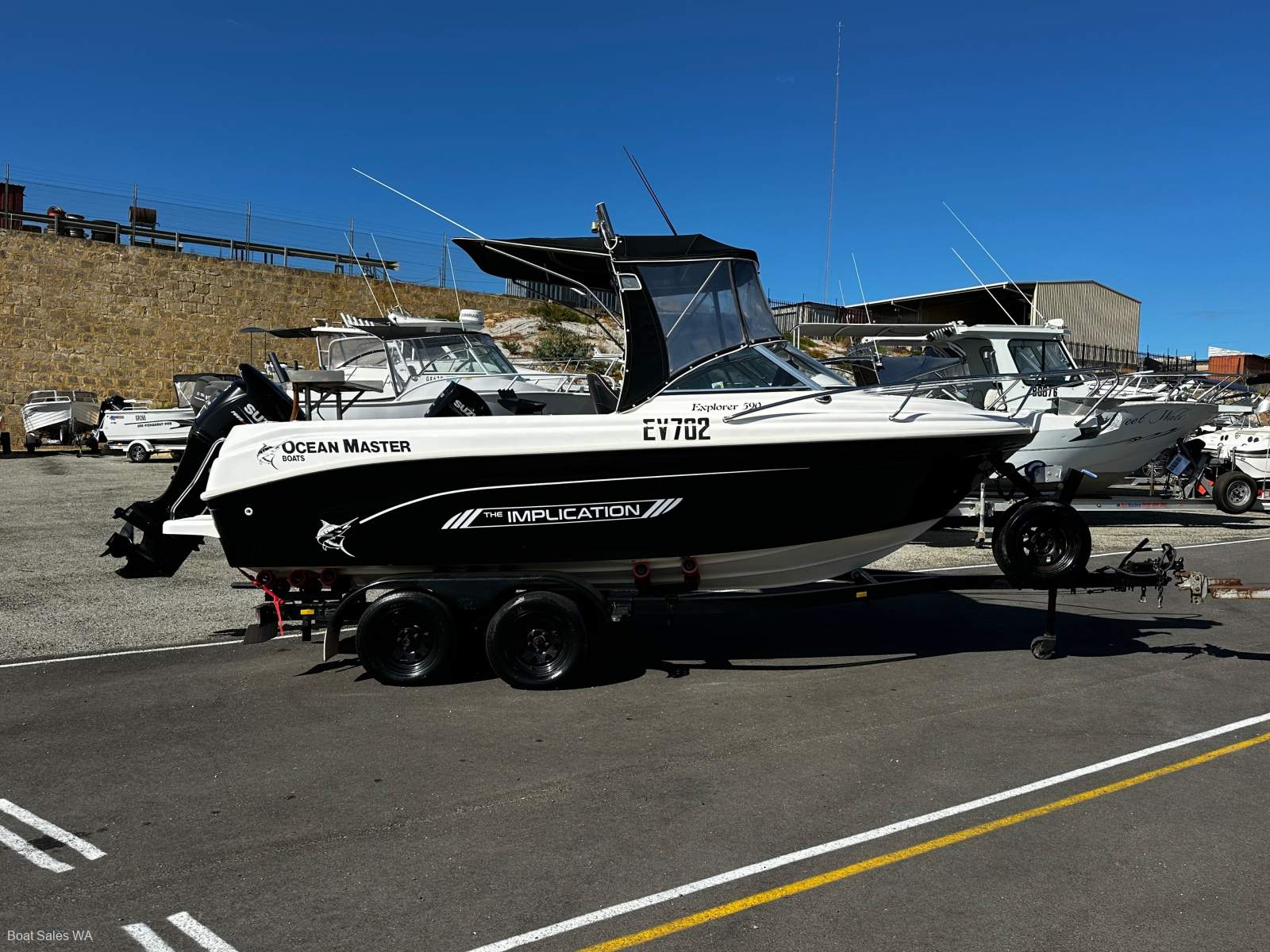 Ocean Master 590 Explorer 2013 model 115hp Suzuki motor 480hrs