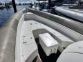 Cougar R11 centre console with " BOAT HOUSE STORAGE ":Bow seating and storage
