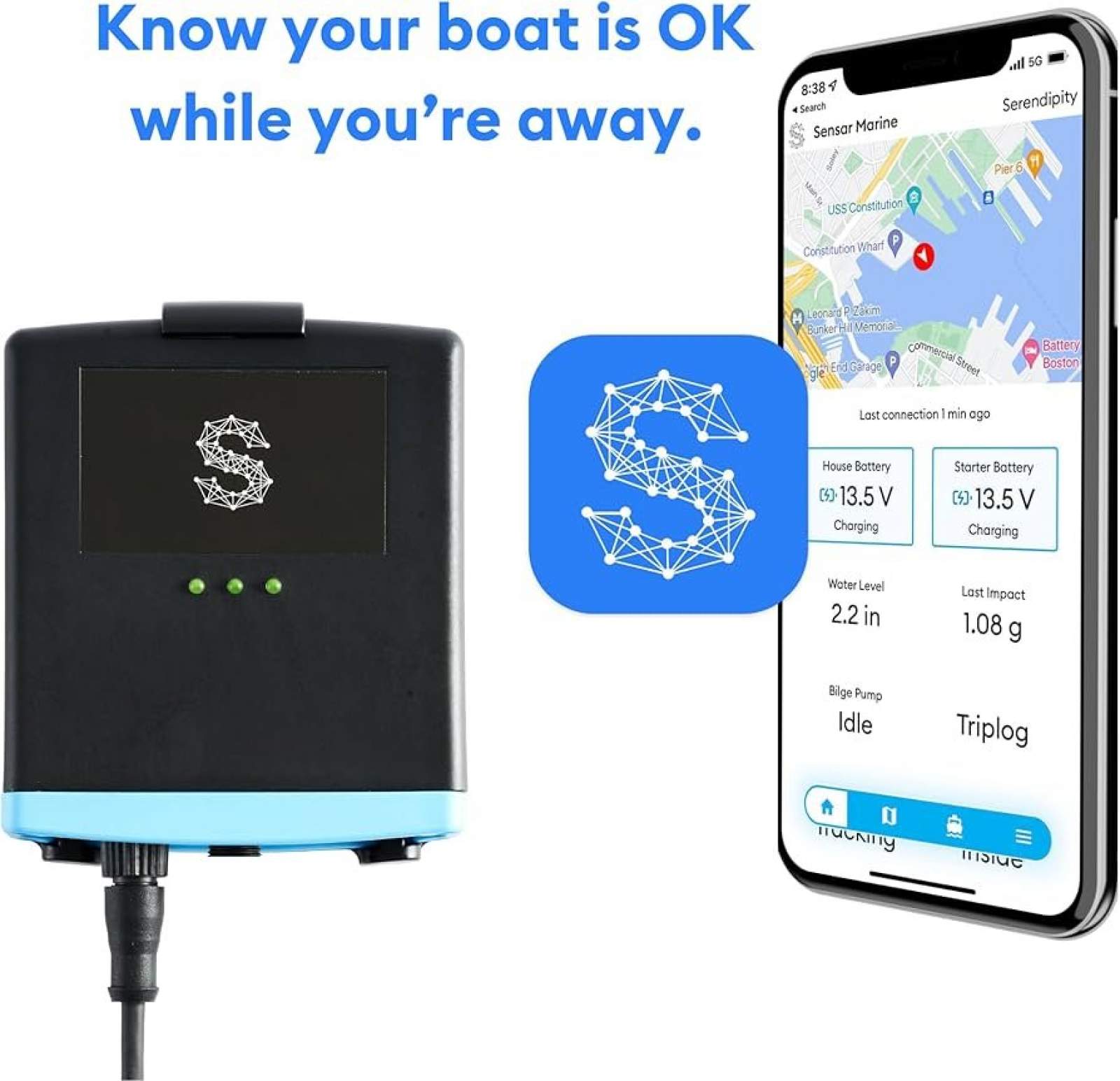 SENSAR REMOTE BOAT MONITORING SYSTEM