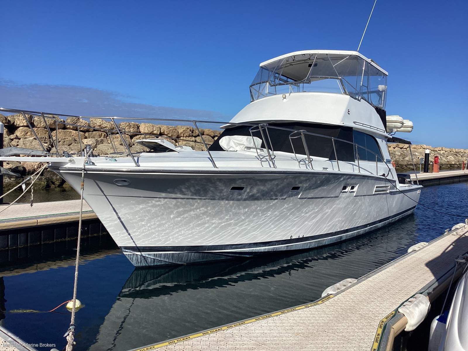 Bertram 46.6 Flybridge Repowered