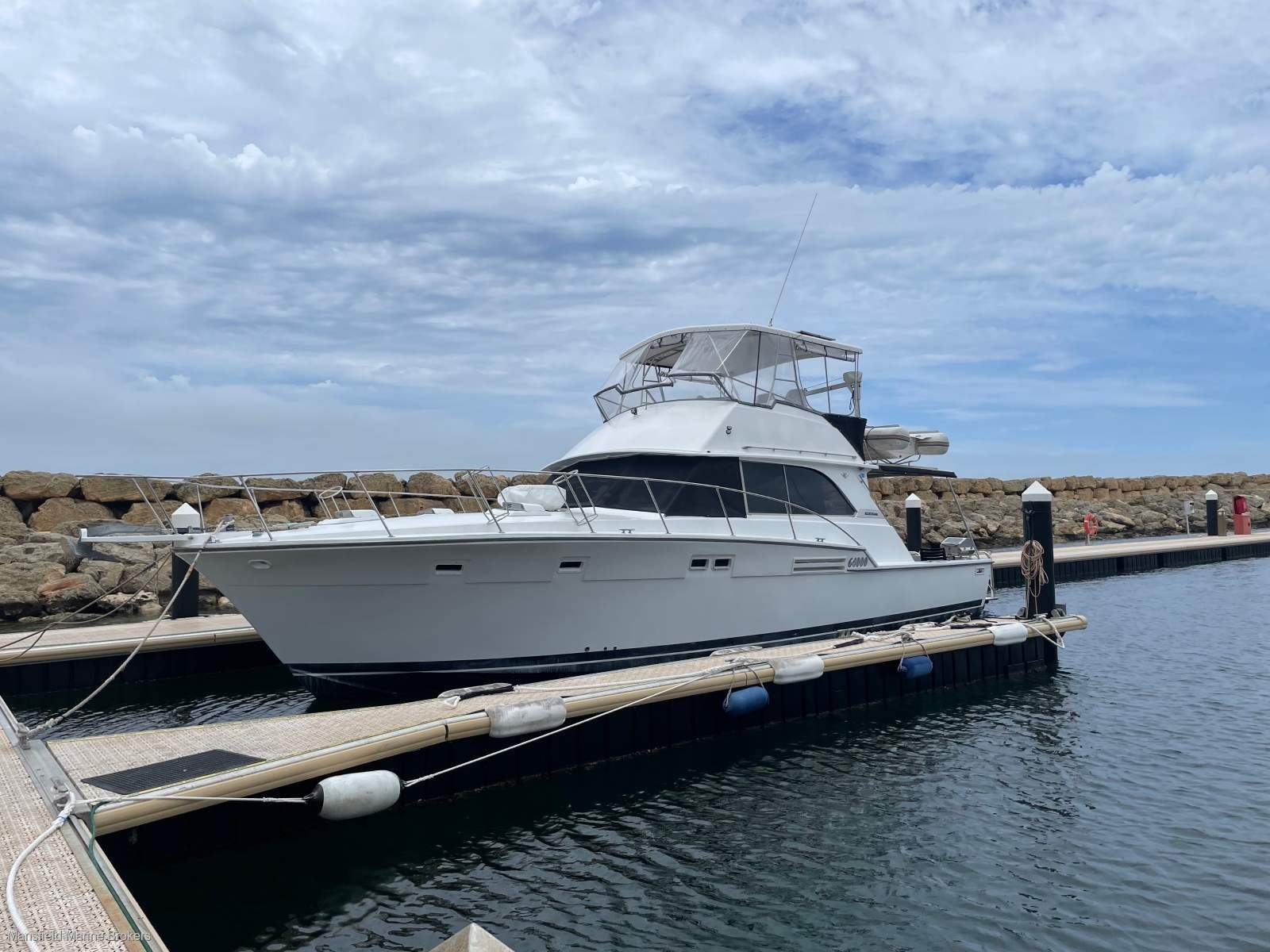 Bertram 46.6 Flybridge Repowered