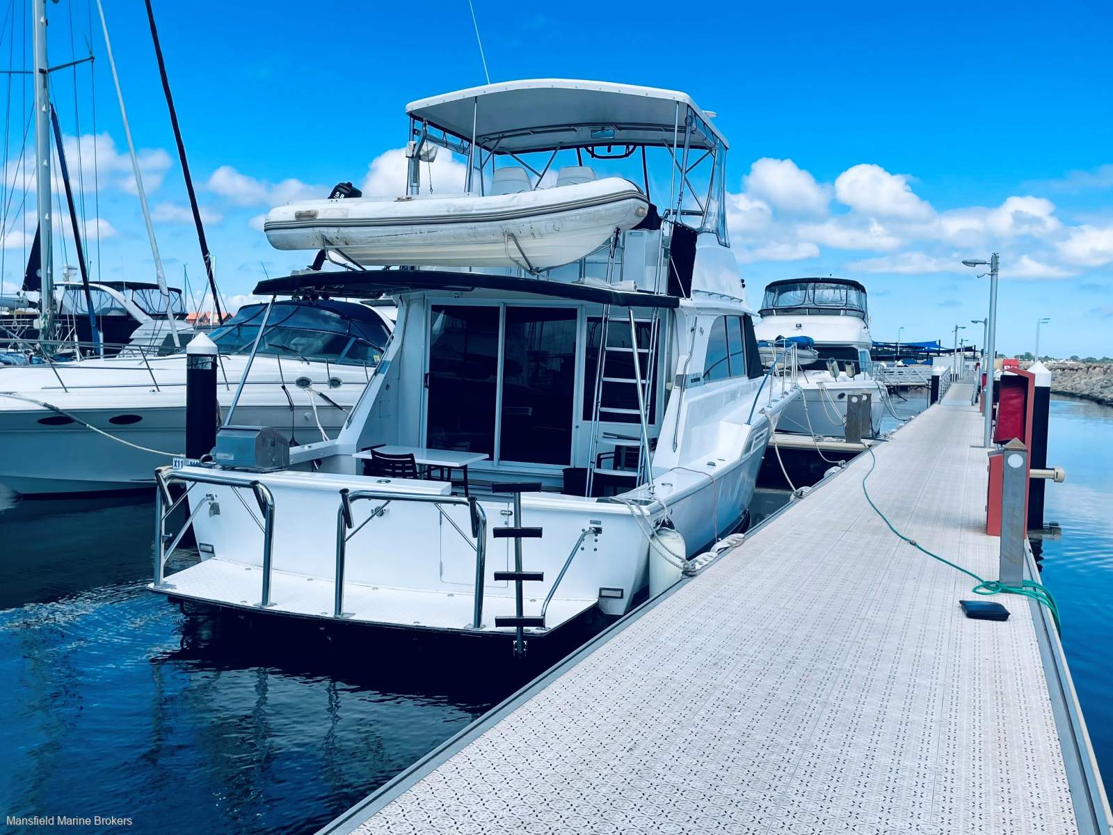 Bertram 46.6 Flybridge Repowered