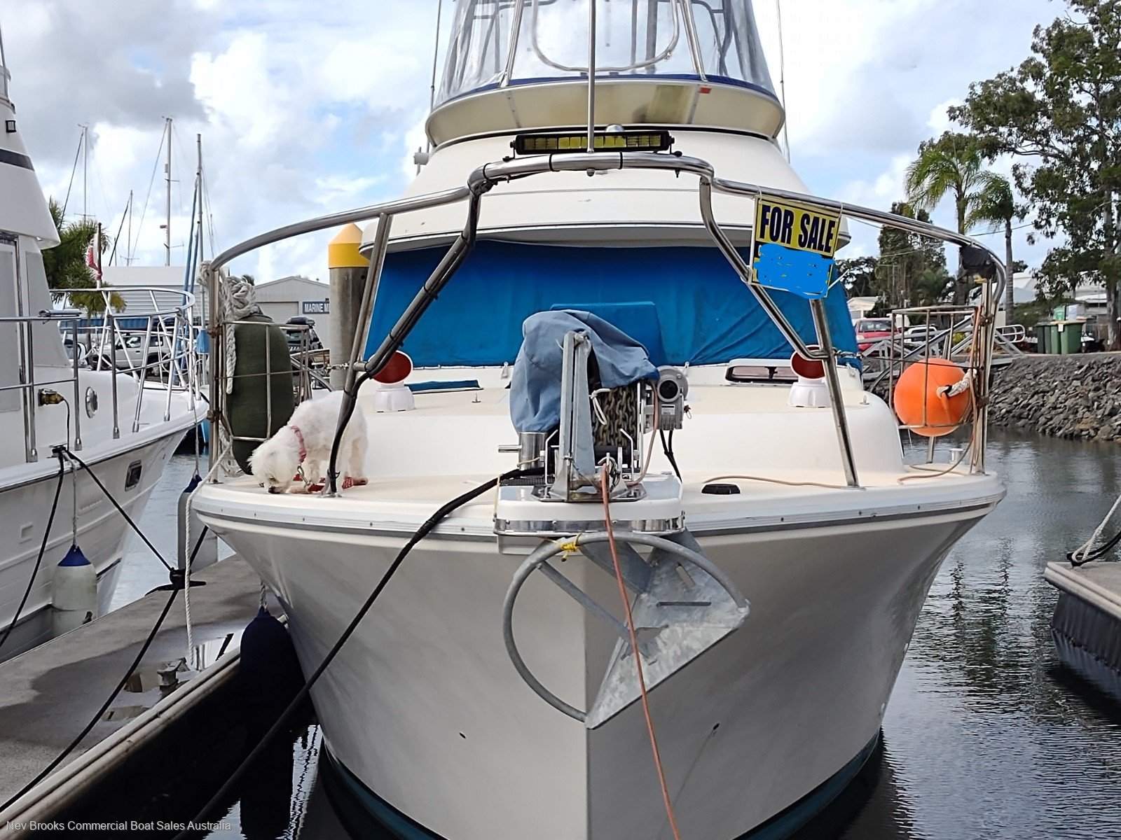 Steber 36 Dual Station Flybridge Cruiser