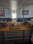 Custom:Main deck. Galley, with Cabins port n stb