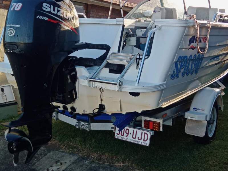 Quintrex 490 Coast Runner Suzuki 70hp 4 stroke motor