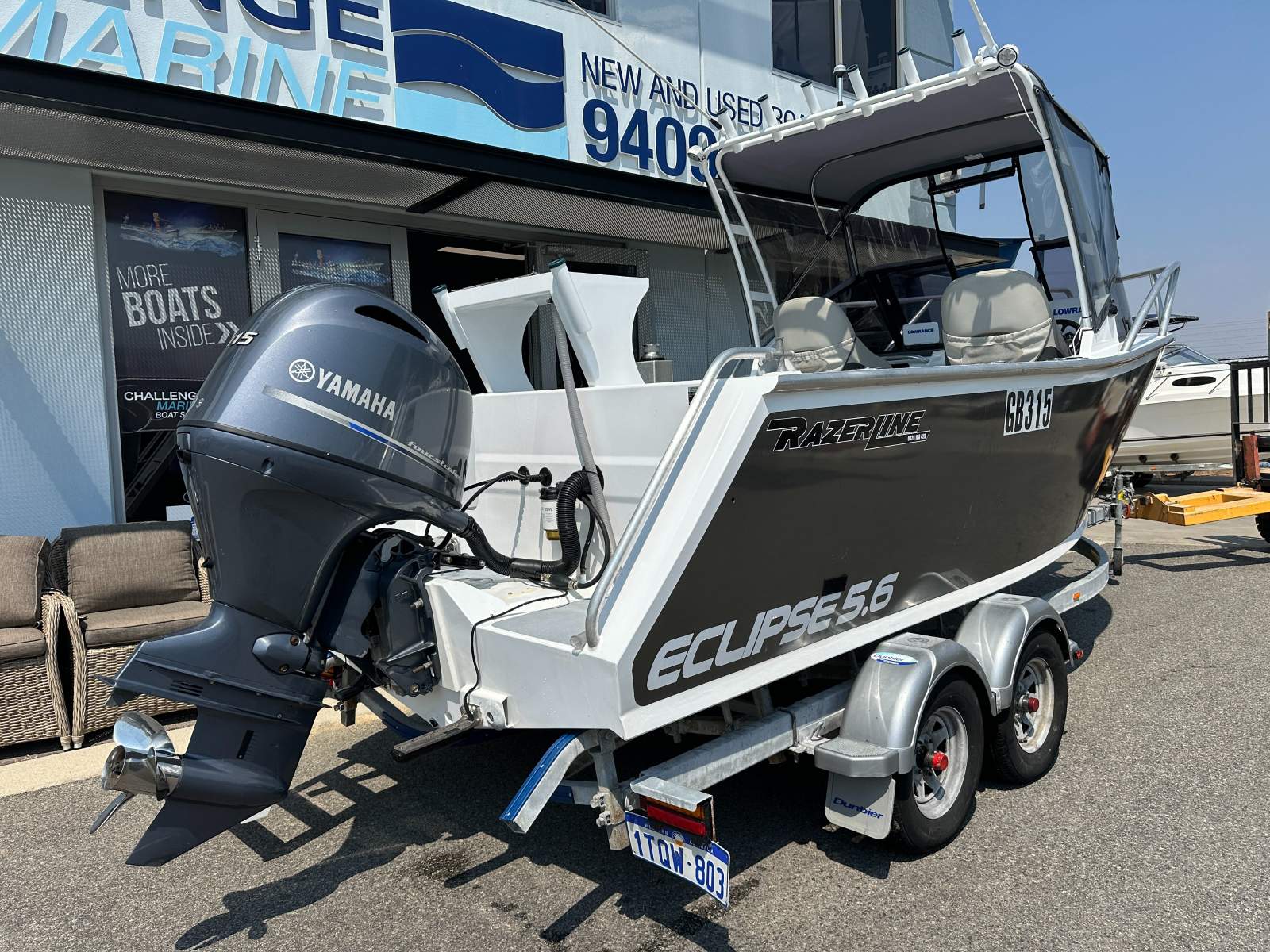 Razerline 5.6 Eclipse with Yamaha 115HP 4 Stroke 2015 Package!!