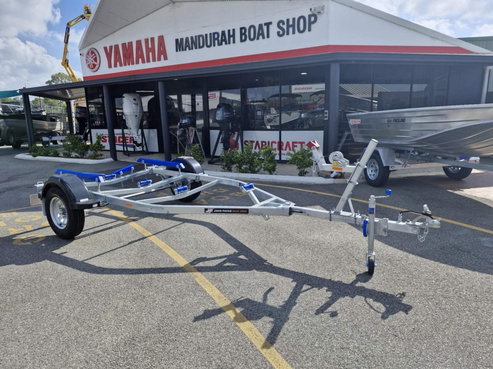 John Papas JPT87N Boat Trailer (3.5-4.0m)