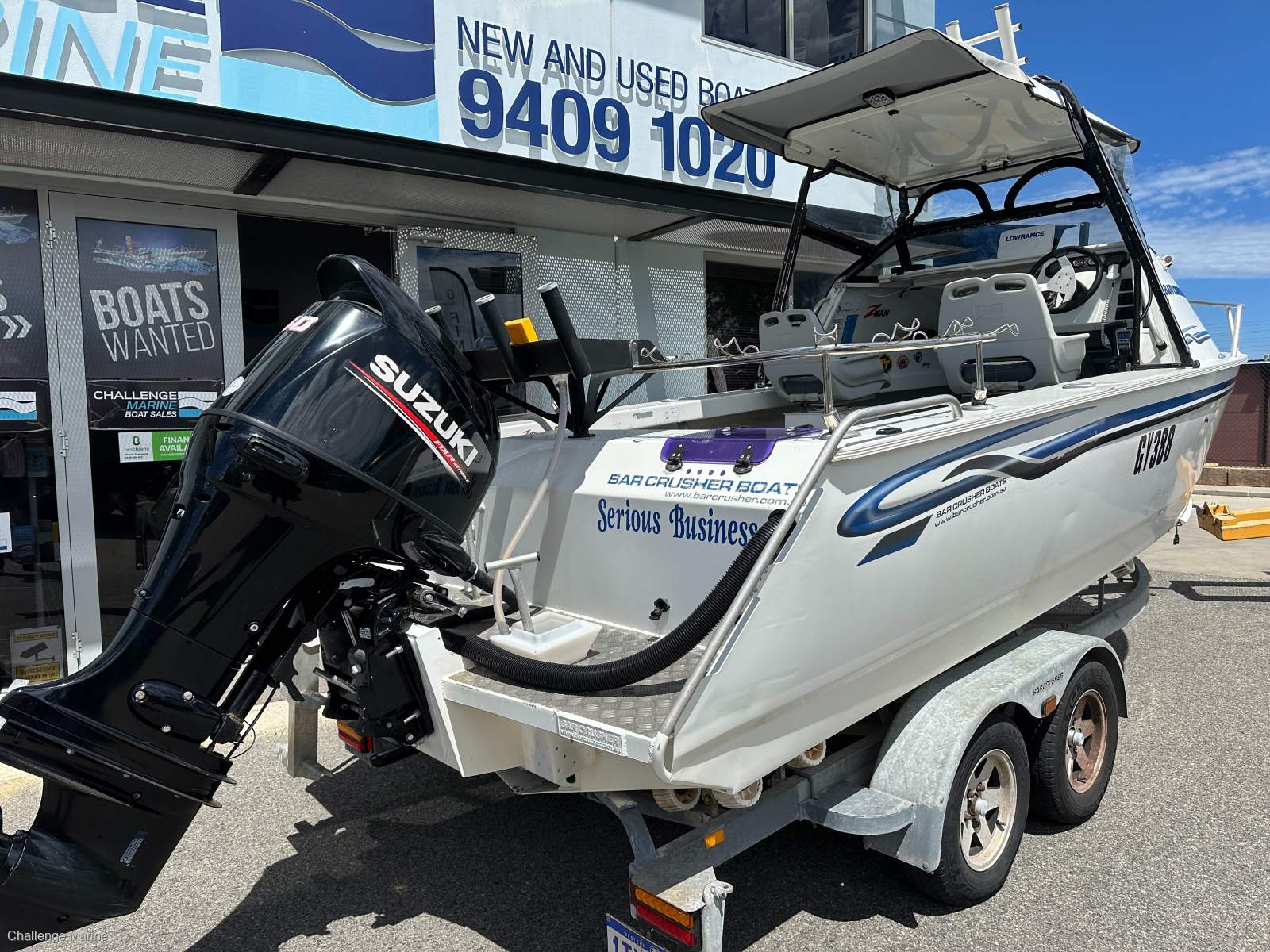 Bar Crusher 560C - Now called the 610C - 2017 Suzuki 4 stroke