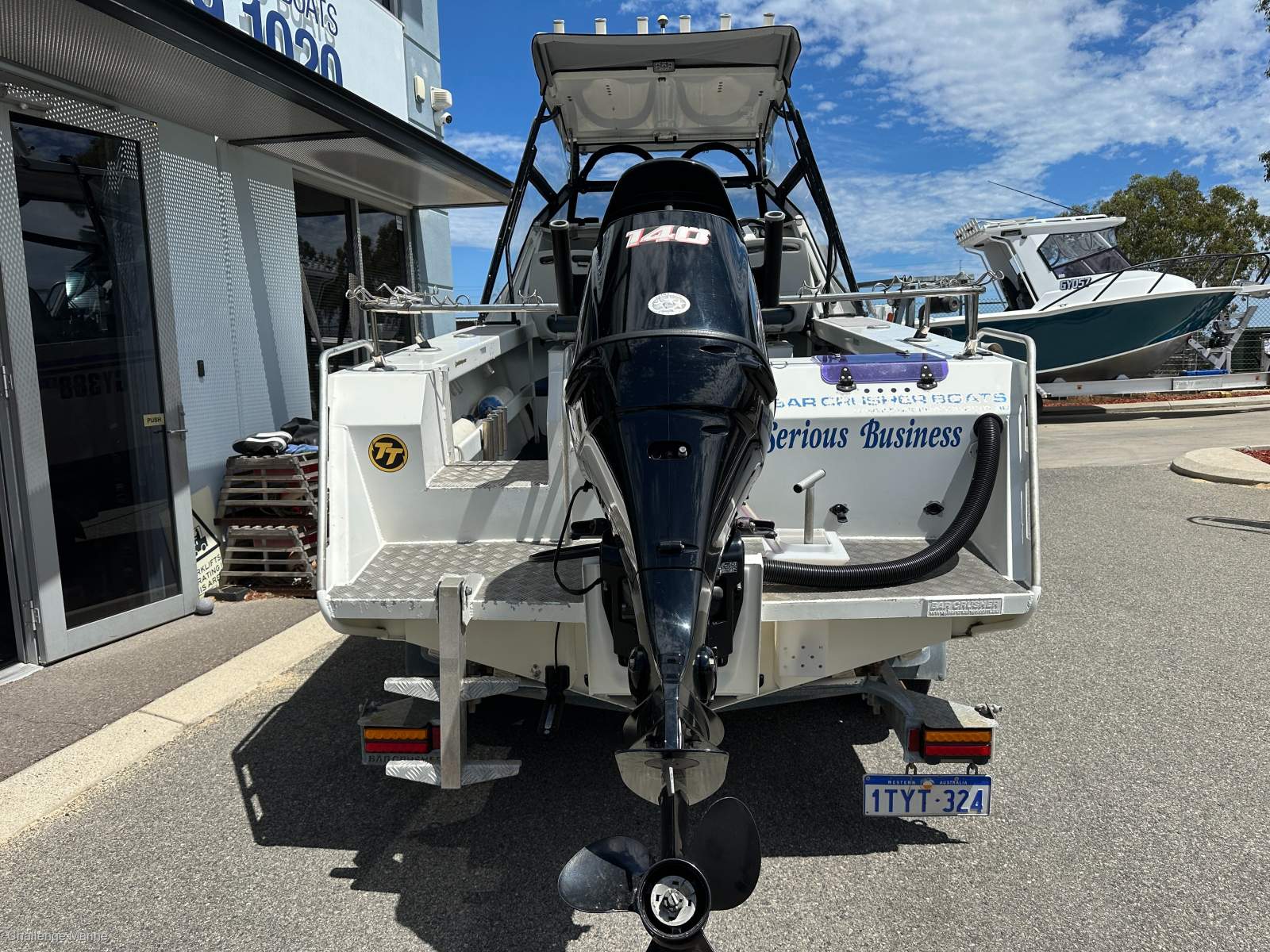 Bar Crusher 560C - Now called the 610C - 2017 Suzuki 4 stroke