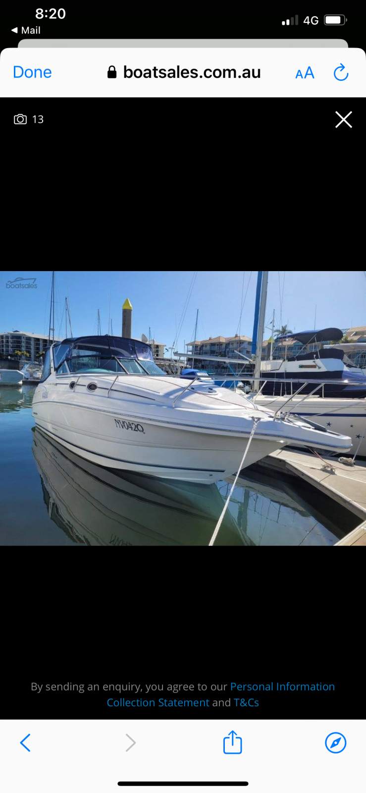Mustang 3200SE Sportscruiser New Listing New Volvo Penta Engines Under 40 Hours