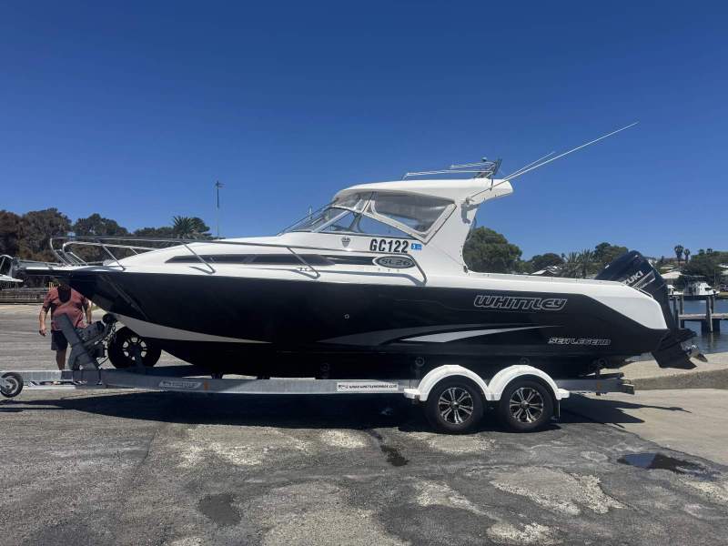 Whittley 7.3 Sea Legend Hard Top Outboard