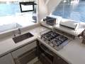 Leopard Catamarans 45 2022 Owners Version:Galley, cooker and dishwasher