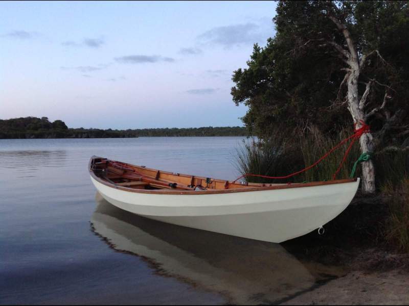 Marblehead Dory - great for rowing and sailing