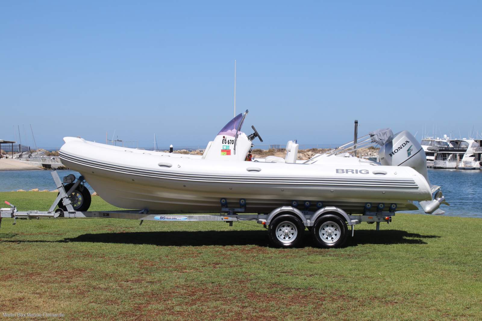Brig Eagle 645 with New Trailer