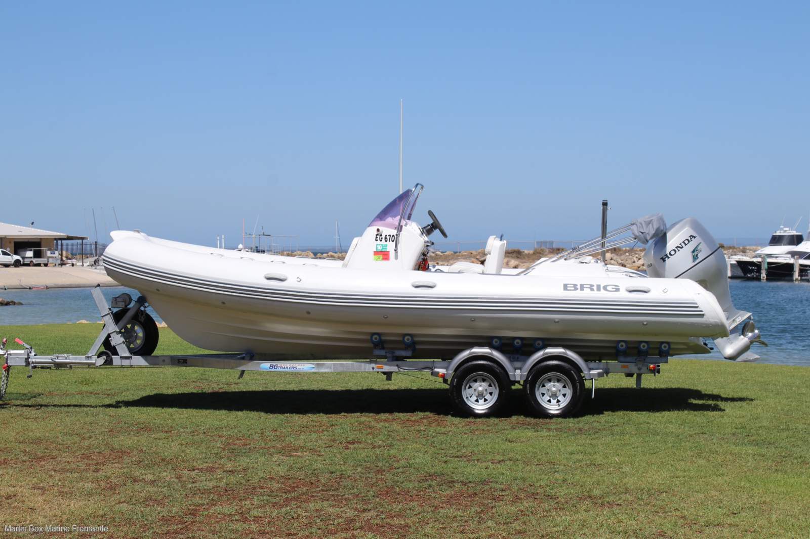Brig Eagle 645 with New Trailer