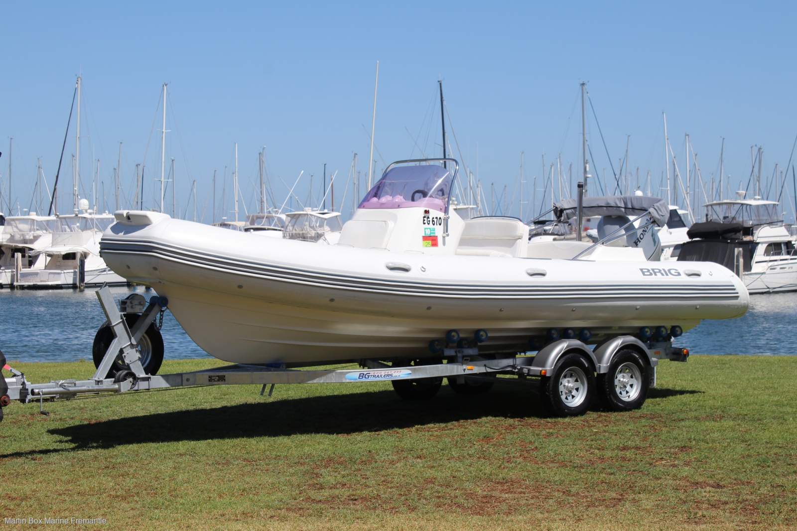 Brig Eagle 645 with New Trailer