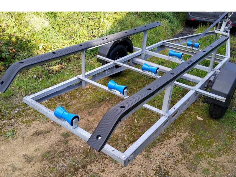 Galvanized Braked trailer