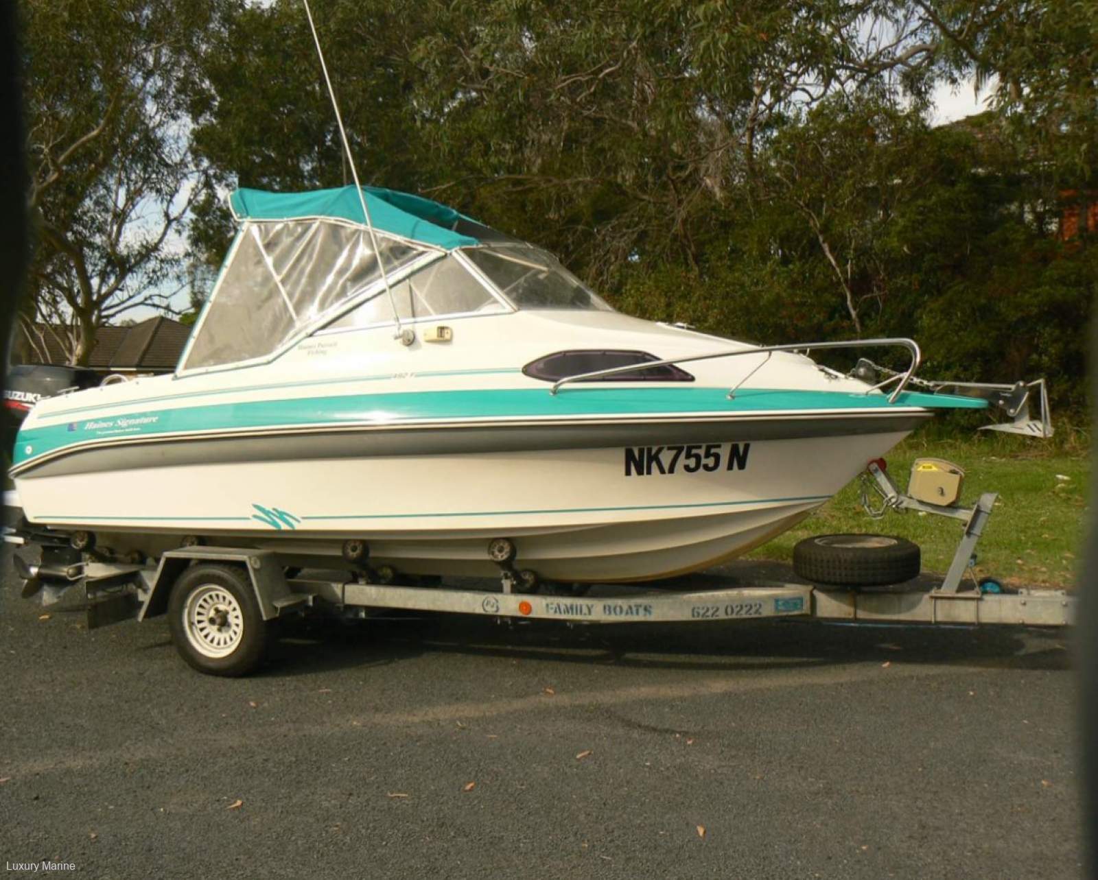 Haines Signature 492F SUZUKI 4 STROKE 70 HP OUTBOARD