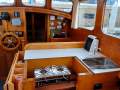 Custom traditional Tasmanian motor Sailer.