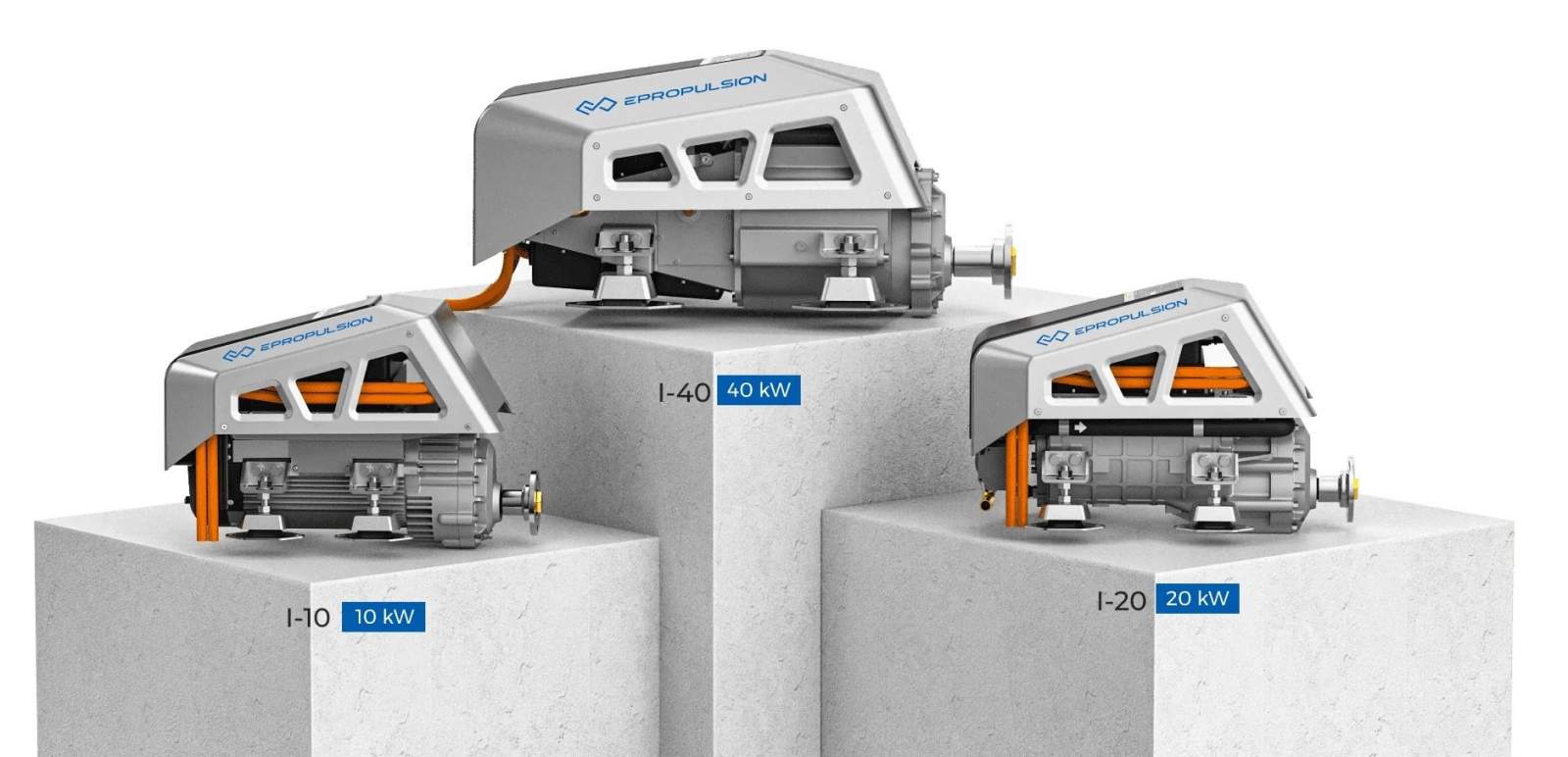 EPropulsion I-Series 10 kW-40 kW Electric Inboard Motors