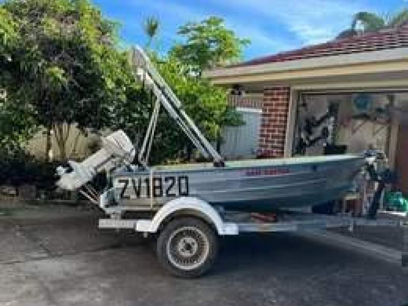 3 Metre Aluminium Boat & Trailer