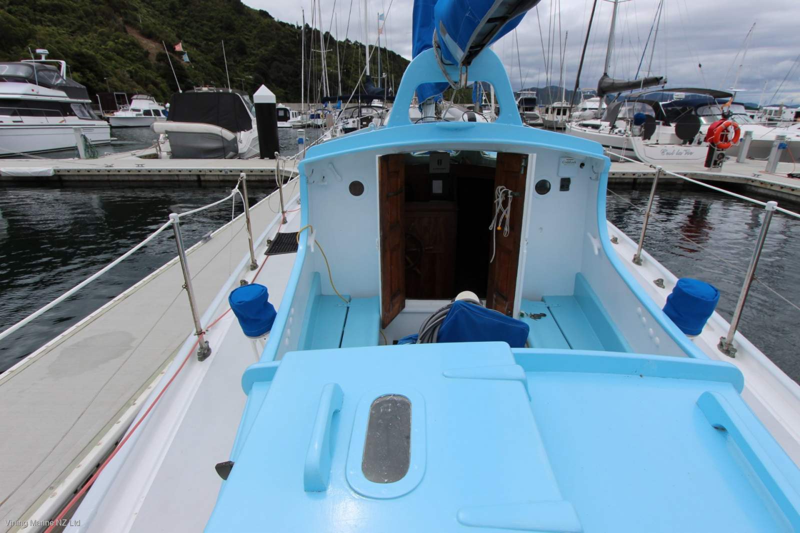 Eric Cox Offshore 40 Cutter Rigged