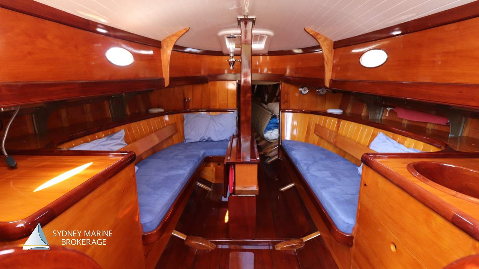 Custom Timber Yacht 'Pearl':3 Sydney Marine Brokerage Custom Timber Yacht