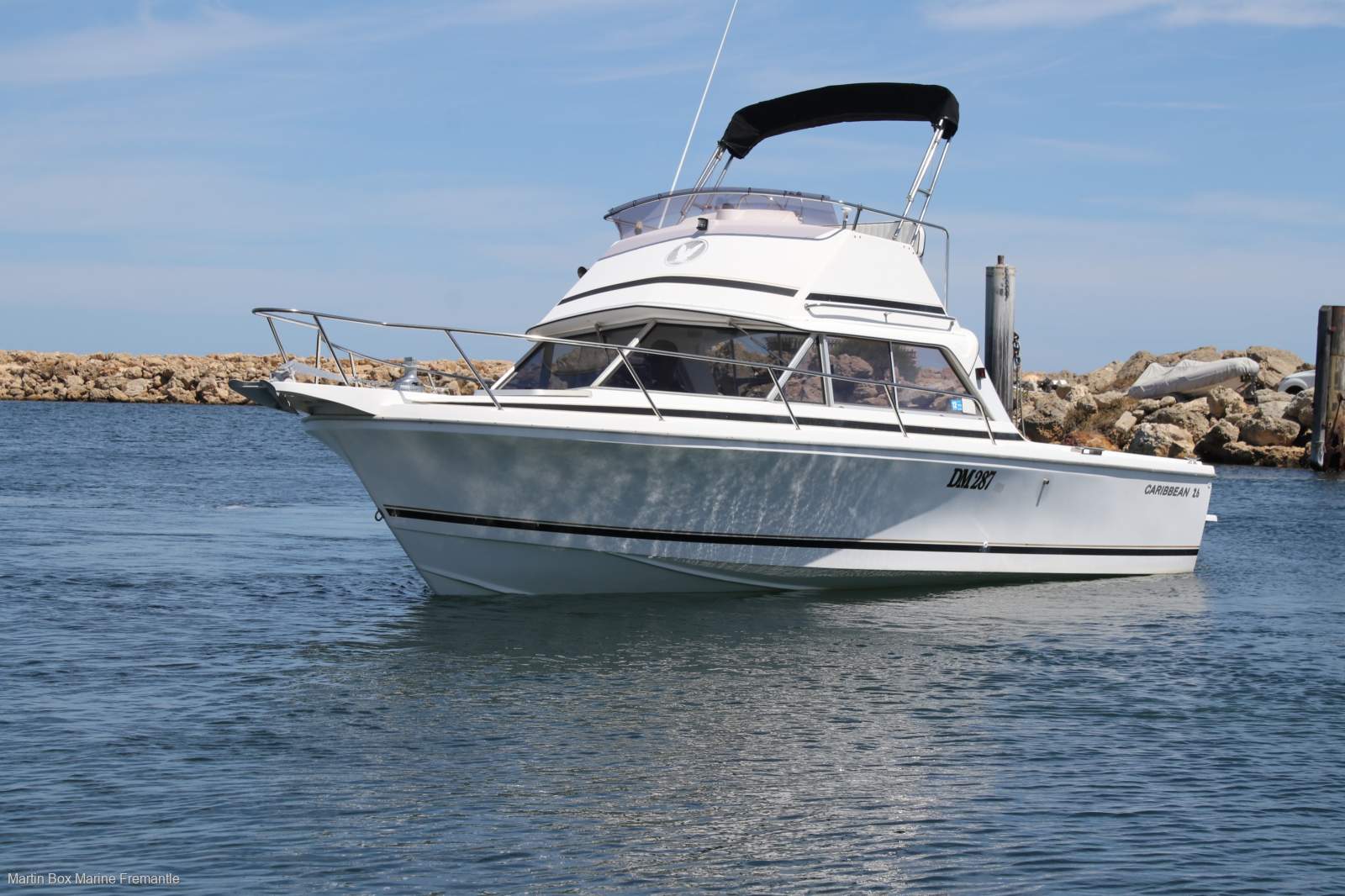 Caribbean 26 Flybridge Sports Fisherman Never Been Antifouled