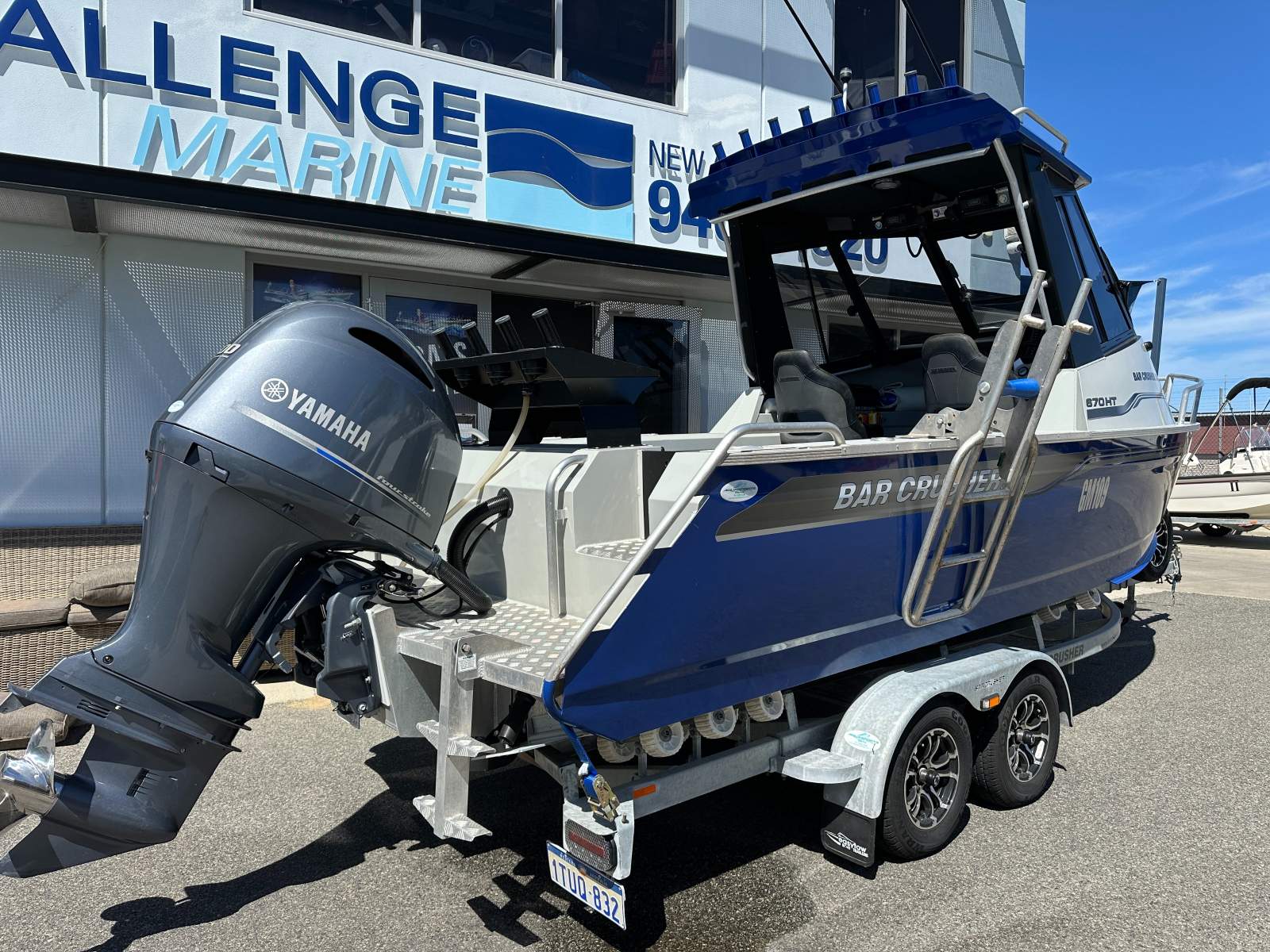 Bar Crusher 670HT with Yamaha 200HP 4 Stroke 2020 package!!