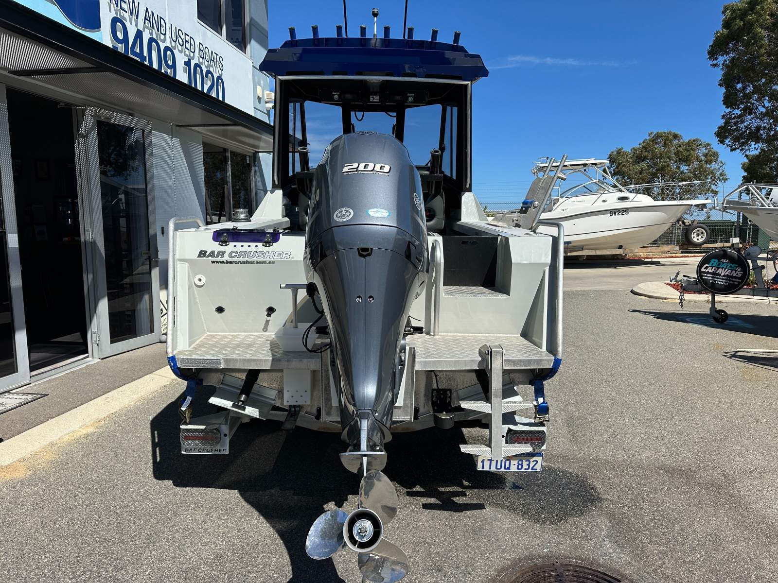 Bar Crusher 670HT with Yamaha 200HP 4 Stroke 2020 package!!