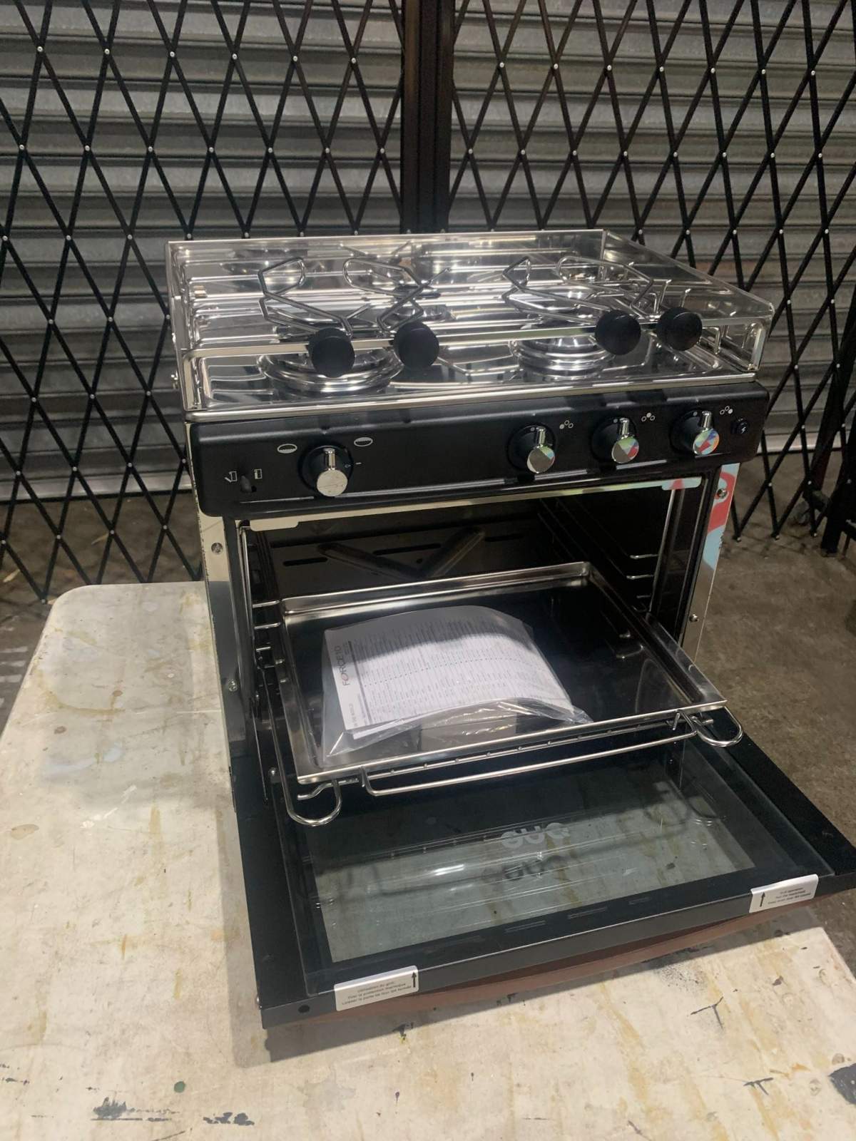 Eno Propane stove for yacht