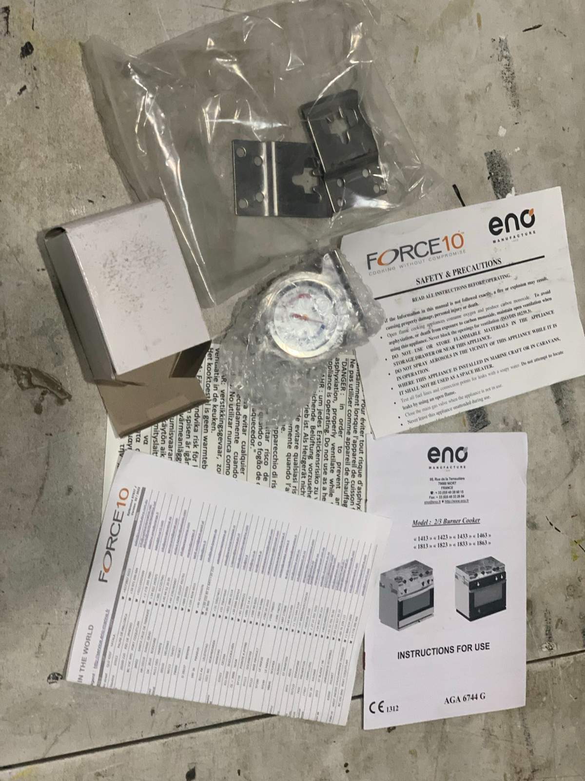 Eno Propane stove for yacht