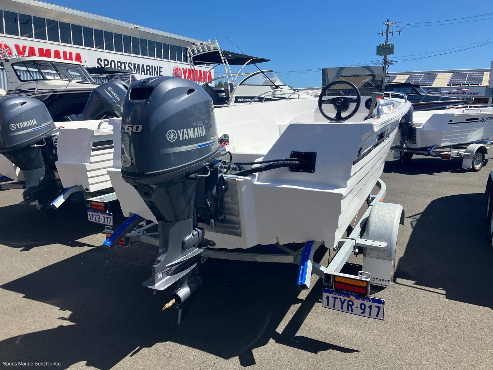 New Polycraft 4.50 Side Console Boat, Motor, Trailer Package