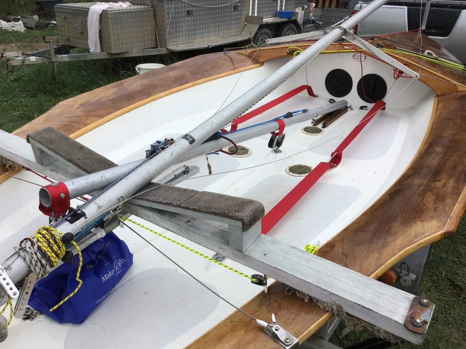 NS14 Sailing Dinghy Vintage Jaymac NS14