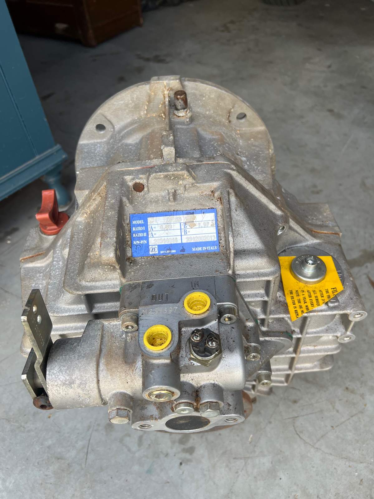 New ZF 63 gearbox