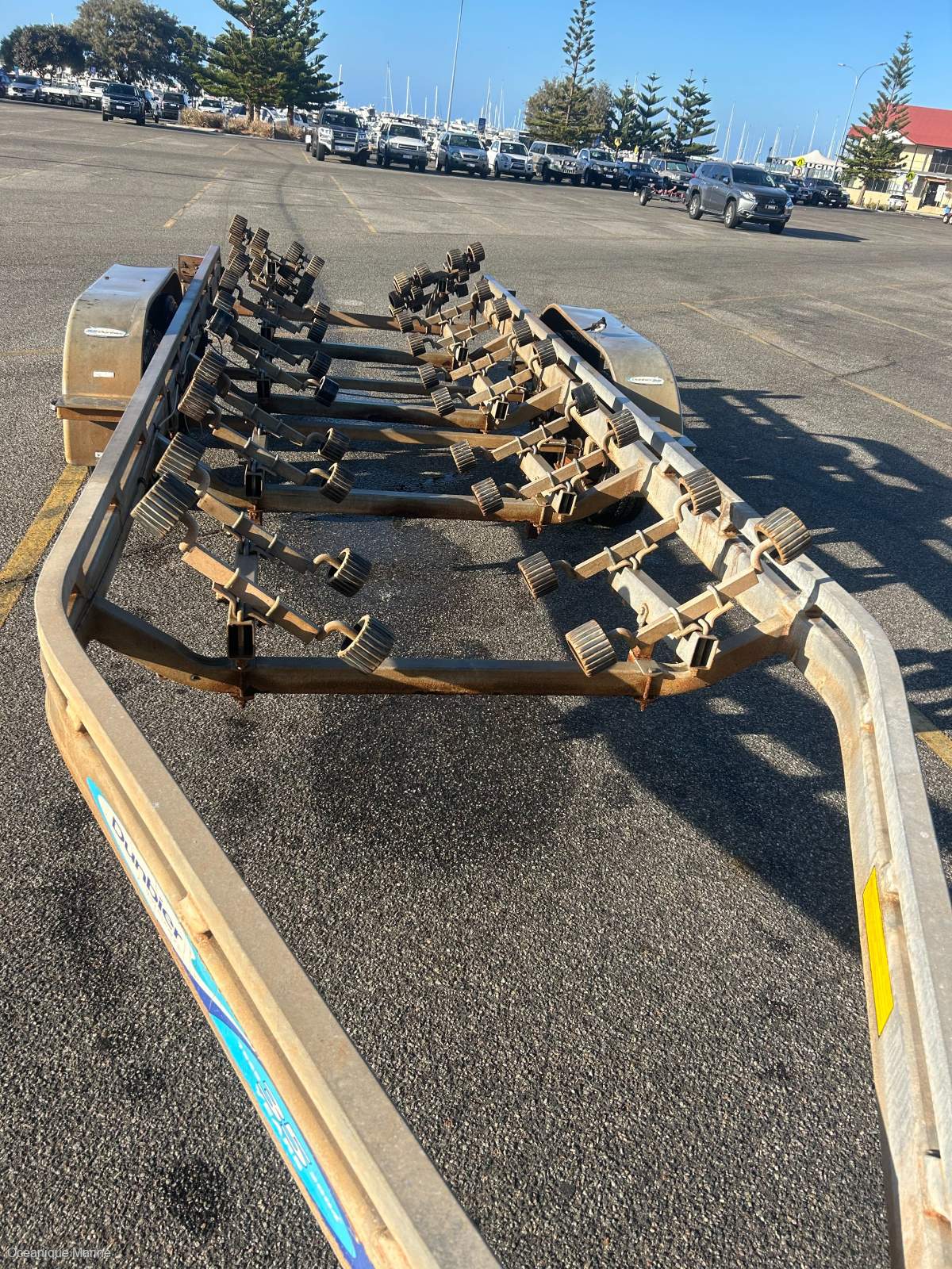 Dunbier multi roller trailer rated to 4000kg