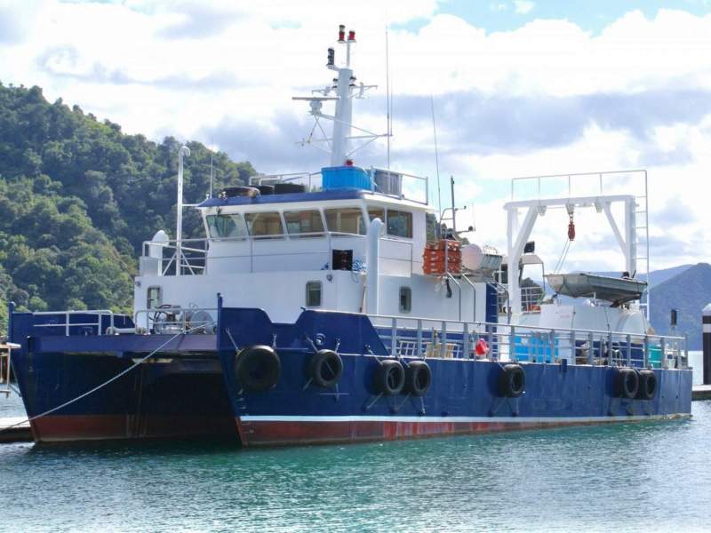 23m Steel Dive/Work Catamaran