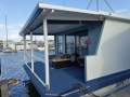 48ft Twin Hull Fiberglass, Harris Houseboat