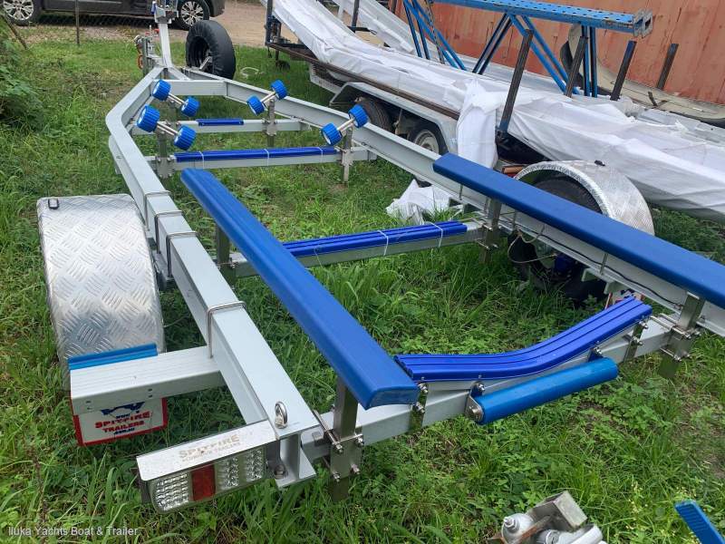 Aluminium Boat Trailer 6.25m Single Axel, Registered for immediate delivery