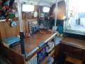 Liveaboard Cruiser:nav station, galley bench