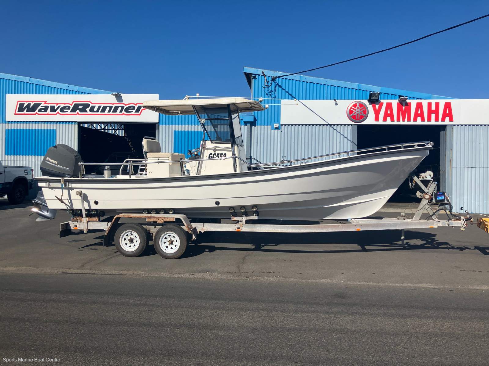 Panga Longboat 7.60 Centre Console Boat, Motor & Trailer package