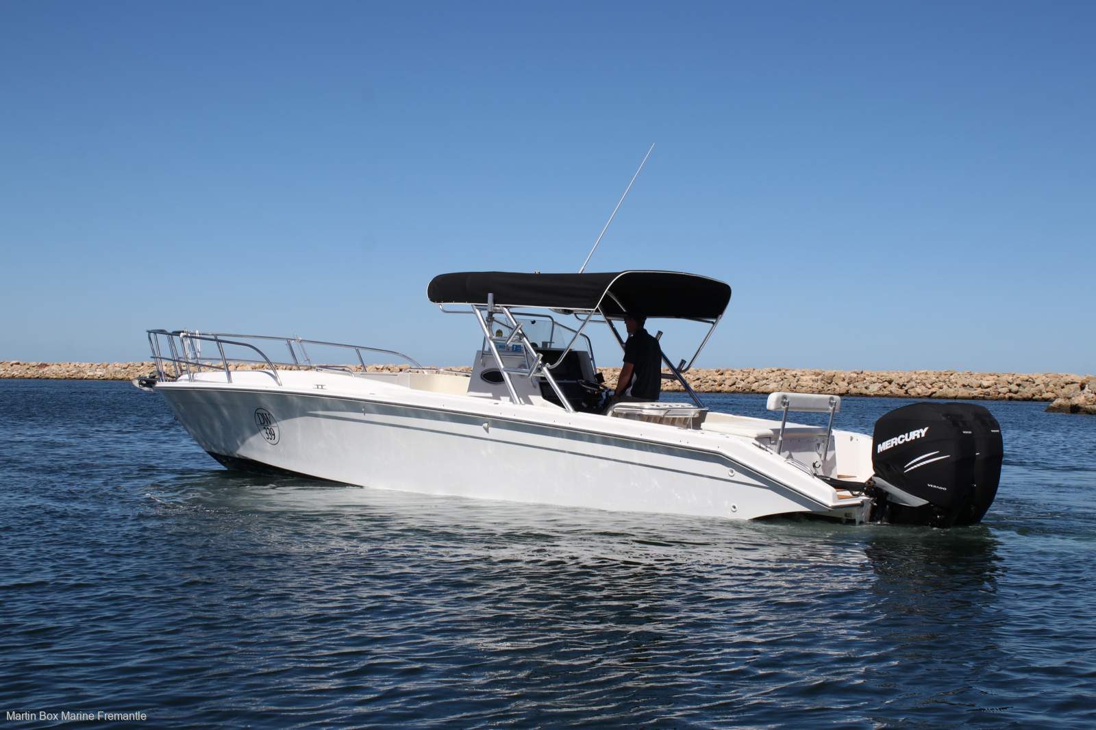 Al Dhaen 360 SF Wavebreaker with Twin 2009 Mercury 275Hp Verado's
