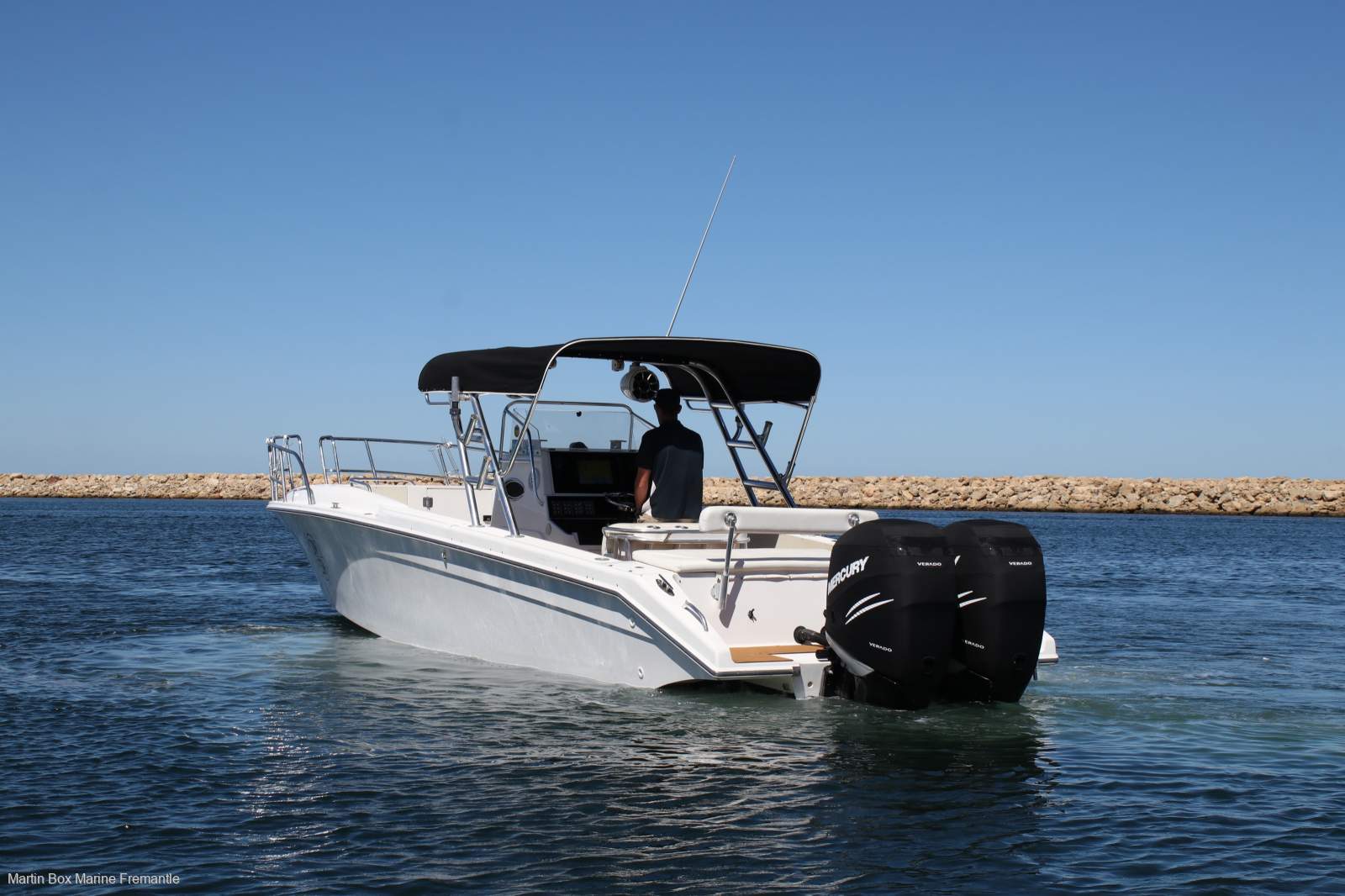 Al Dhaen 360 SF Wavebreaker with Twin 2009 Mercury 275Hp Verado's