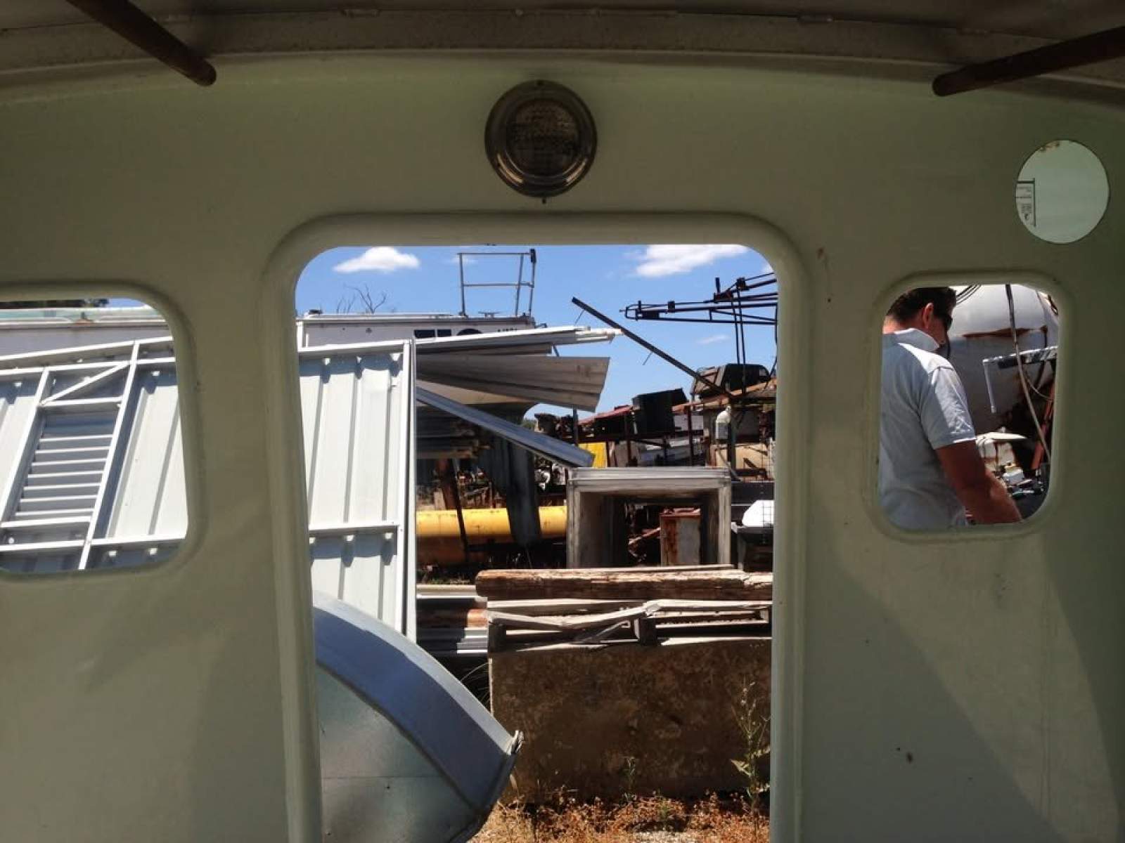 Boat Wheelhouse Bimini
